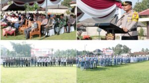 Meriahkan dan Menyambut Hari Bhayangkara Ke-78 Tahun 2024, Polres Tulang Bawang Gelar Lomba PBB Tingkat SMA dan SMP Sederajat