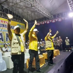 Gebyar Lampung Maju di Lampung Utara, Dihadapan Ribuan Warga Bacagub Hanan Akan Atasi Pupuk Langka Bagi Petani