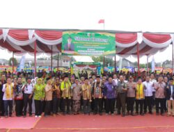 Pejabat Bupati Tulang Bawang Hadiri Launching Kampung Sadar Kerukunan di Tunggal Warga Banjar Agung