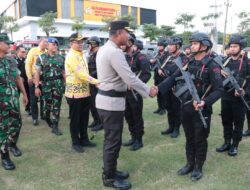 Polres Tulang Bawang Gelar Tiga Pos Pada Operasi Lilin Krakatau 2024, Berikut Lokasinya