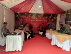 Personil Kodim 0426 TB, Bersinergi Dengan Polri Pengamanan Arus Mudik Natal Dan Tahun Baru 2025