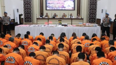 Polres Tulang Bawang Ungkap Tindak Pidana Korupsi Yang Terjadi di KCP Bank Lampung Unit 2