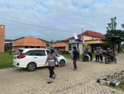 Laksanakan Razia Dadakan, Sipropam Polres Tulang Bawang Barat Cek Kendaraan Pribadi Personel