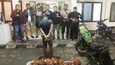 Tekab 308 Presisi Polres Tulang Bawang Tangkap Pelaku Spesialis Curat Kabel PLN Yang Merupakan DPO dan Residivis