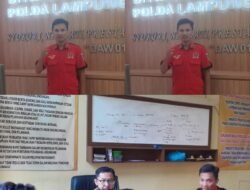 PWDPI Laporkan Ancaman dan Intimidasi terhadap Wartawan ke Polda Lampung