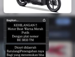 Diduga Tertipu, Warga Kedaton Laporkan Dugaan Penggelapan Sepeda Motor ke Polisi