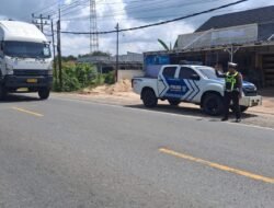 Pengamanan Maksimal, Arud Lalu Lintas Tulang Bawang Terkendali, Masyarakat Aman!!