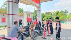 Gempur Kriminaltitas! Pasukan Elit Samapta Polres Tulang Bawang Sisir Titik Rawan, Cakat Raya Hingga Spbu Di Jaga Ketat